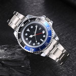 44mm relogio masculino menswatches luxury designerファッションダイヤルカレンダーステンレス鋼折りたたみクラスプマスター男性メンズウォッチ大規模