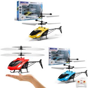 ElectricRC Aircraft 1pc TwoChannel Suspension RC Helicopter Toy Remote Control Aircraft Charging Light LED Aircraft Toy For Children 230328