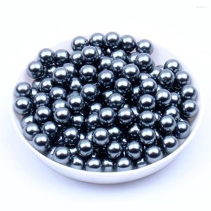 Nail Art Decorations 5mm 1000pcs No Hole Round Pearls Multiple Colors Imitation Craft DIY Bead