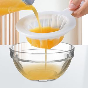 Reusable Nylon Ultra Fine Filter Mesh Strainer Spoon Sieve Soy Milk Juice Coffee Food Filter Kitchen Colander