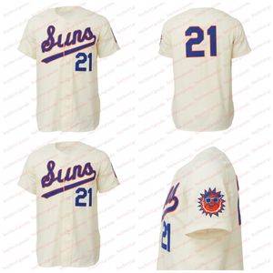 Jacksonville Suns 1966 Home Jersey Custom Jersey Qualquer Nome Número Ed