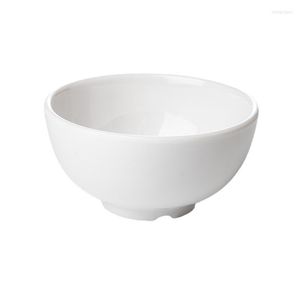 Bowls Melamine White Small Bowl Plastic Chinese Rice Soup