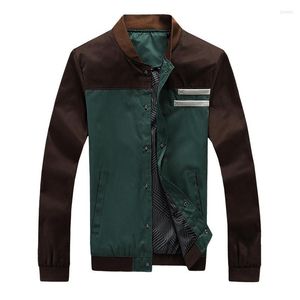 Jackets masculinos 2023 Varsity masculino Outono Casacos Militares Moda Slim Casual Male