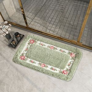 Moquette Tappetini da bagno pavimenti in stile rustico porte d'ingresso antiscivolo docce tappeti da bagno tappeti da bagno tappeti da cucina tappetini per la decorazione della casa 230329