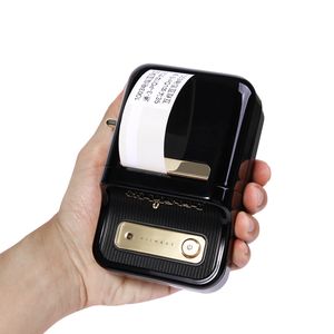 Label Printer Portable Thermal Wireless Bluetooth Maker Used for Barcode Clothing Jewelry Fooder Niimbot Paper Roll Universal Ticket Printer
