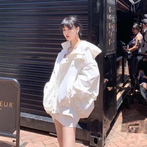 Women's Trench Coats Cropped Jacket Korean Fashion Spring and Summer Loose Wholesale Za Leisure 230329