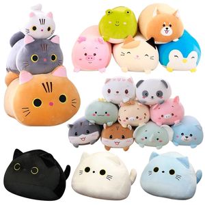 9 Style Plush Toy Bear Doll Cat Cushion Child Birthday Gift Baby Gifts Cute Animal Pillow Home Doll Children Gifts A0329