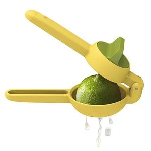 Handhållen Lemon Squeezer Plastic Fruit Tool Hand Press Juicier Manual Food Processors Kitchen Tools