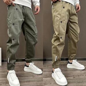 Men's Pants 2023 Spring and Autumn Casual Fashion Talent Versatile Slim Fit Leggings Closeup Sweatpants 230329