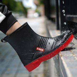 Rain Boot Rainproof Men Rubber Shoes for Fishing Galoshes Man Work and Safety Gum Boots Foots Botas de lluvia hombre