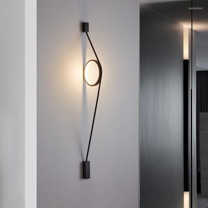Wall Lamps Modern Minimalist Living Room Bedroom Bedside TV Background Staircase El Aisle Balcony Led Strip Lamp
