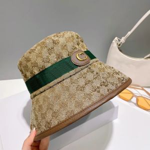 designer kubekowy kapelusz luksusowy czapkę wiadra solidny kolor listu