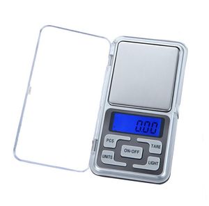 50pcs 200g x 0.01g Mini Electronic Digital Jewelry Scale Balance Pocket Gram LCD Display Scales Free Shipping