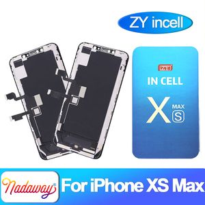 ZY Incell para iPhone XS max LCD Screen OLED Display Touch Digitizer Montagem Substituição