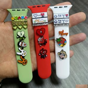 Shoe Parts Accessories Sport Team Charmss For Watchcharms 2022 New Arrival Charms Apple Watch Band Bracelet Metal Decorative Desig Dhpnl