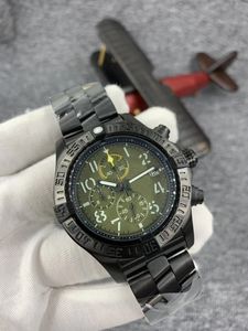 남자를위한 손목 시계 2023 New Mens 시계 직경 모든 다이얼 작업 쿼츠 시계 Navitimer 1884 최고 럭셔리 브랜드 크로노 그래프 시계 스틸 벨트 남성 패션 Brei A20