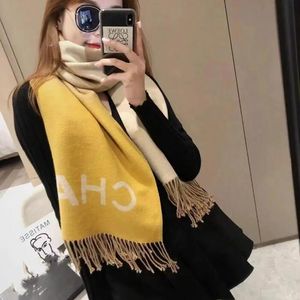 gift Classic scarf Cashmere Designer Echarpe Warm Scarf Mens and Womens Winter La