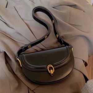Evening Bags Fashion Saddle Small Crossbody For Women Trend Luxury Designer PU Leather Shoulder Bag Ladies Handbags And Purses