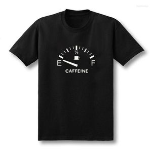 Men's T Shirts Funny Empty CaffeineMen Casual Cotton Summer Short Sleeve Need Coffee Mans 2023