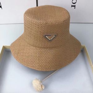 High-quality straw braided sun hat Fisherman's hat outdoor beach hat women's fashion big-eave hat P3 color optional