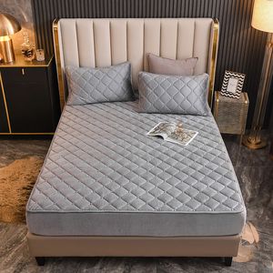 Sängkjol Antibakteriell icke-halk Simmons Crystal Velvet Cotton Bedding Cover 230330