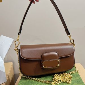 Bolsas de baguete bolsas de corrente de corrente de luxo de luxo de luxo da moda bolsas de ombro de moda bolsas de alta qualidade feminina bolsa de telefone carteira de bolsa metálica