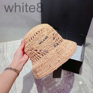 Cappelli a tesa larga Bucket Designer Cappello da donna Saw Summer Casquette Desiner Caps Mens Beach Woven Knitted Womens Fisherman Baseball D226292F FQ7J