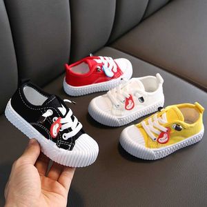 Athletic Outdoor Children Canvas Fabric School Shoes Fashion Candy Color Sneakers Spring Autumn Outside Boys Girls Resa Travel Plat Canvas W0329