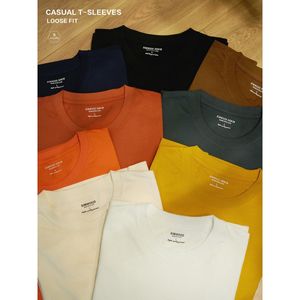 Mens TShirts Summer 100% Cotton White Solid T Shirt Men Causal Oneck Basic Tshirt Male High Quality Classical Tops 190449 230330