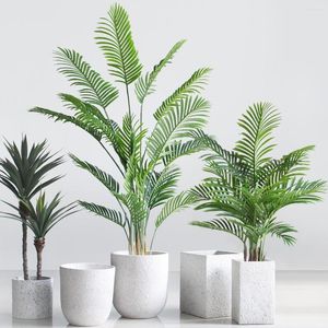 装飾花シチリアシミュレーショングリーン植物ヒマワリの木屋内大きな床ポットホームリビングルームエルデコレーション