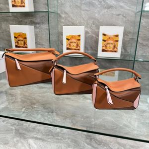 Дизайнерская сумка мода личность Геометрическая сумка Большой среднего размера небольшая многоцветная модная сумка Мини-тел.