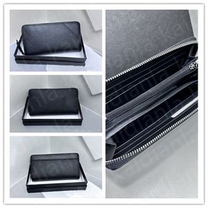 Fashion designer zipper wallets luxurys Men Women leather bags High Quality Classic Letters coin Purse Original Plaid card holder