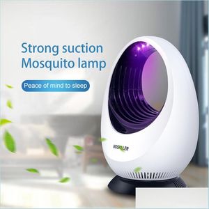 害虫駆除LED Mosquito Killer Lamp Pocatalyst Trap Mute USB Electronic Bug Zapper Insect Repellent Home Office Drop Delivery Gard Dhnyc