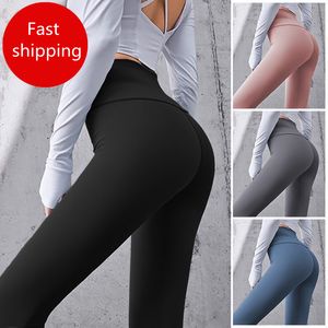 Hot sell yoga leggings ontwerper naakt gevoel hoge taille sportbroek vrouwen ademende training naadloze scrunch pants gym legging