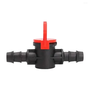 Bathroom Sink Faucets 10 PCS Garden Watering Valve Automatic Irrigation Part Barbed Hose Parts Connectors Drip Irrigating Switches