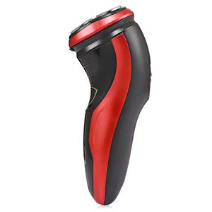 Rasoio elettrico ricaricabile portatile Trimmer lavabile Barbeador Face Uomo Macchina da barba girevole Groomer Barba Rasoio elettrico 3D DHL veloce