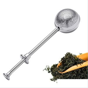 Çay Infusers Boss Paslanmaz Çelik Yeniden Kullanılabilir Metal Gevşek Yaprak Yeşil Teas Süzgeç Ev Mutfak Barı İçki Alma Aracı Bırakma Teslimat G DHEHE