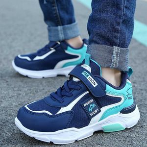 Athletic Outdoor Kids Sneakers Casual Sport Shoes Breattable Mesh Running Shoes For Boys Girls Children Outdoor Walking Sneakers Tenis Kids Shoes W0329