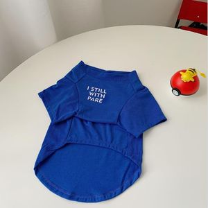Dog Apparel New Pet Clothes Summer Small and Medium Sized Dog Summer Clothes Jarre Aero Teddy Cotton T-Shirt