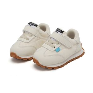 First Walkers Spring Boys 'Baby Shoes Leather Toddler Casual Shoes Soft Sole Outdoor Tennis Fashion Girls' Shoe 230330