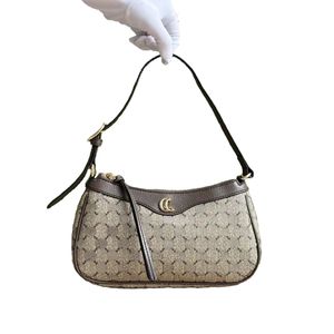 Ophidia Designer Fashion Luxury Totes Handväska axelväska kvinnor handväskor kedja cirkulära väskor klassiska bi tiger orm alfabet plånbok 735145-3