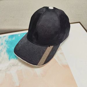 23Mens Canvas Baseball Hat Designers Caps Cappelli Donna Fitted Cap Fashion Fedora Lettera Stripe Uomo Casquette Beanie Bonnet 002