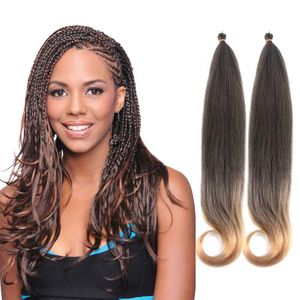 24 Inch Curly Yaky Pony Wave Hair Synthetic Silky Wavy Hair Braids Styles Yaki Pony Braiding Hair