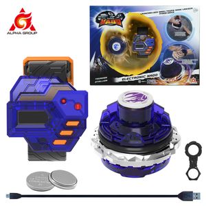 Spinning Top Infinite Nado 3 Electronic Thunder Stallion and Skyshatter Demon and Controller Gyroscope Automatically Rotates Top Children's Animation Toys 230329