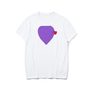 Zagraj designerski designer Mens T -koszulki Moda nowa załoga szyja z krótkim rękawem Ubrania Para 15 styl litera
