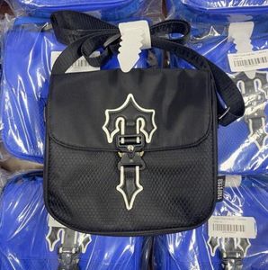 23SS Erkek Kadın Trapstar Omuz Çantaları Naylon Crossbody Bag Rapçi Lüks Tasarımcı Büyük Kapasiteli Messenger Çantalar