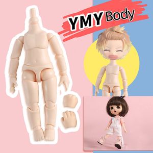 Ciała lalki Części 10 cm 11 cm zabawki BJD YMy nadaje się do GSC OB11 112 Doll Sphicical Toy Hand Set Akcesoria 230329