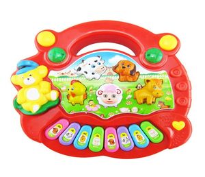 New Popular Musical Instrument Toy Baby Kids Animal Farm Piano Developmental Music Toys for Children4337128