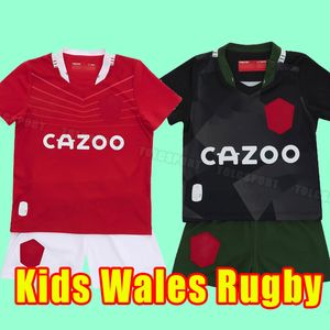 Kids 2022 2023 RUGBY LEAGUE JERSEYS Welsh 150th anniversary version classic Hero Vintage souvenir Editiond shirt Wales pants world cup sevens child full sets
