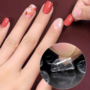 Nagelgelémal Glue Miljöskydd Transparent Invisible Adhesive Sticker Waterproof Double-Sided False Piece